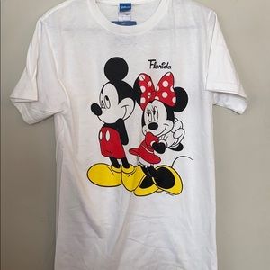 Mickey and Minnie Mouse shirt